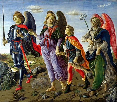 Datei:450px-Francesco Botticini - I tre Arcangeli e Tobias.jpg