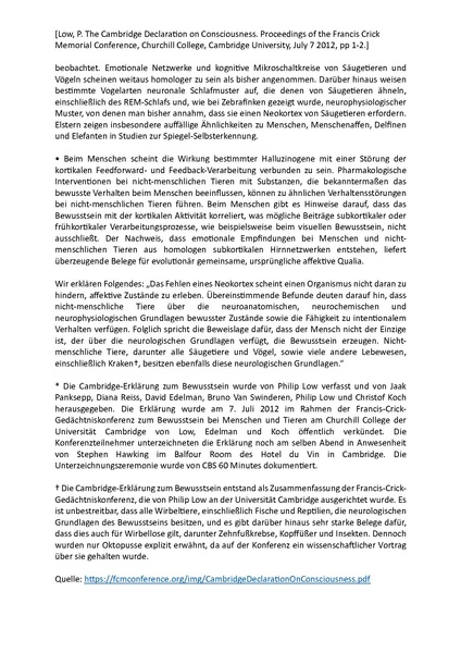 Datei:Die Cambridge-Erklärung zum Bewusstsein.pdf